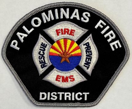 PALOMINAS FIRE DISTRICT SHOULDER PATCH.
